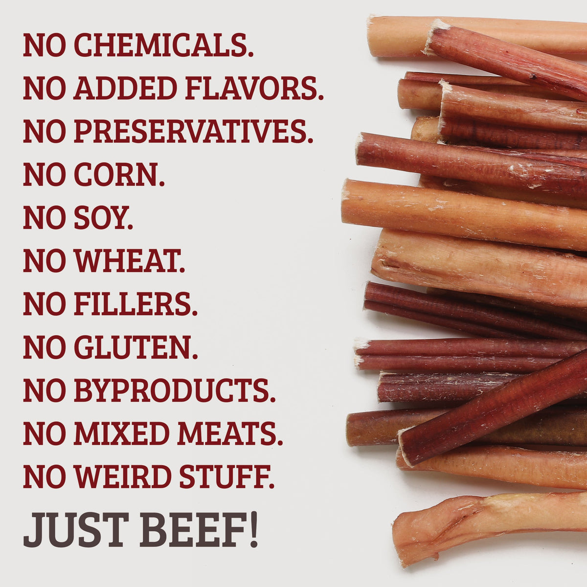 6 Inch Bully Sticks - Standard